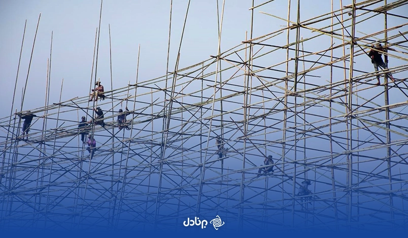 نقش تجهیزات حفاظتی در ایمنی داربست
