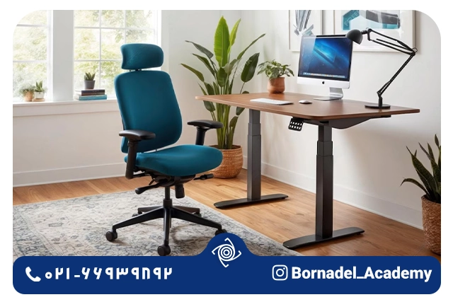 تنظیم میز و محل قرارگیری وسایل